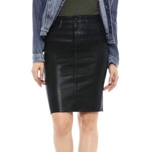 COPY - Shiny black, Sam Edelman Riley skirt